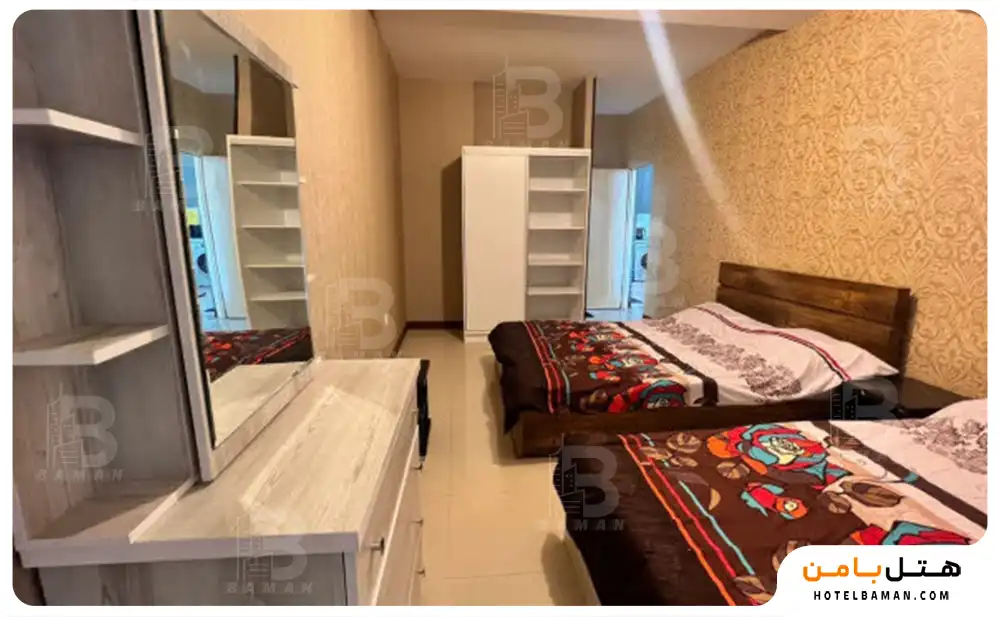 اتاق چهار تخته (با ظرفیت چهار نفر)